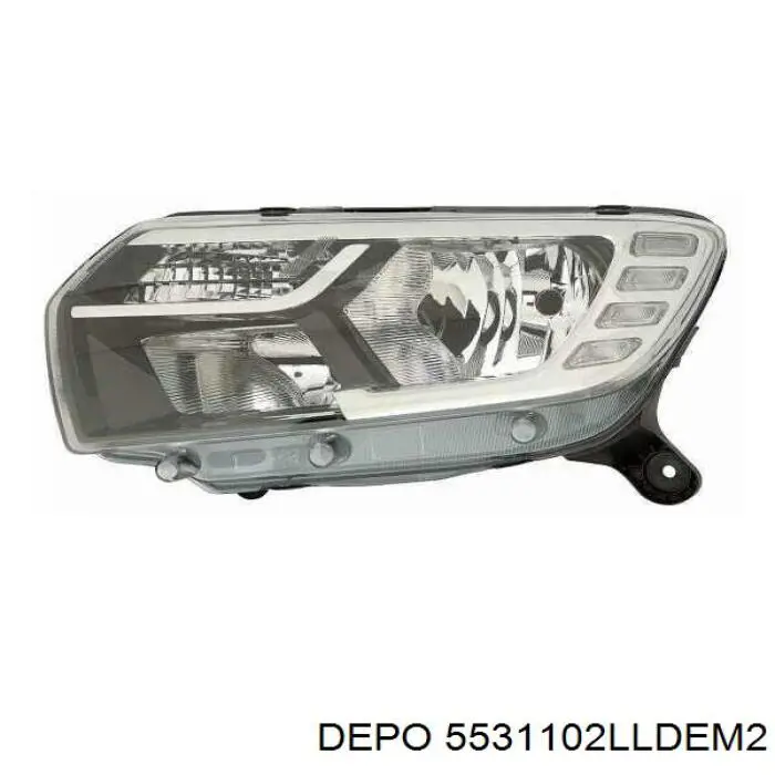 450404 VALEO Фара дальнього світла в зборі