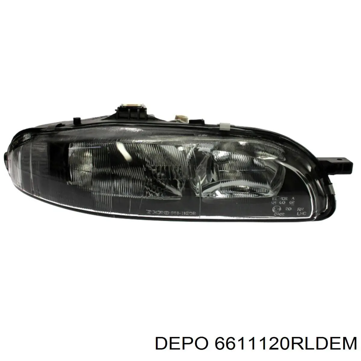 Основна фара - вставка Depo/Loro/Abakus 6611120RLDEM ціна, від 57.23 USD