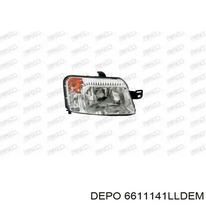 6611141LLDEM Depo/Loro/Abakus Фара ліва передня