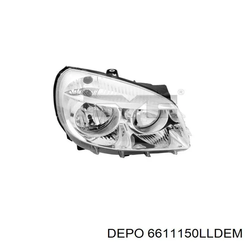 Купити 6611150LLDEM Depo/Loro/Abakus Основна фара в зборі ліва