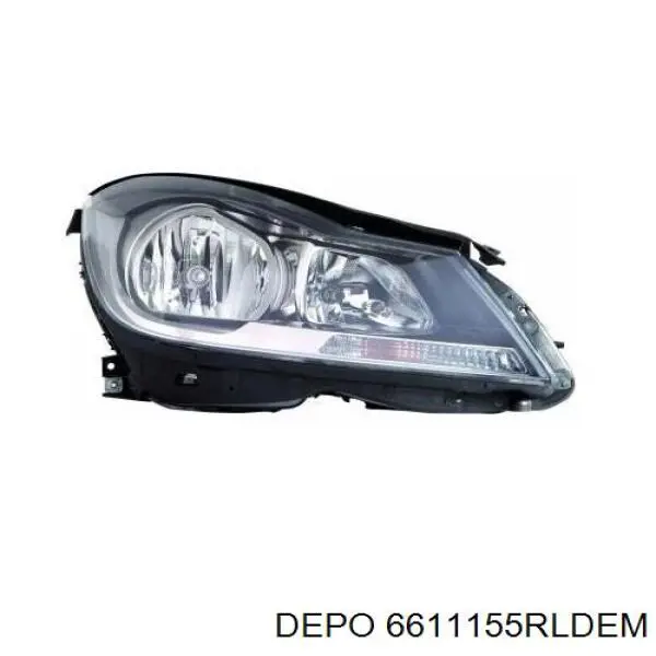 Купити 6611155RLDEM Depo/Loro/Abakus Фара передня права