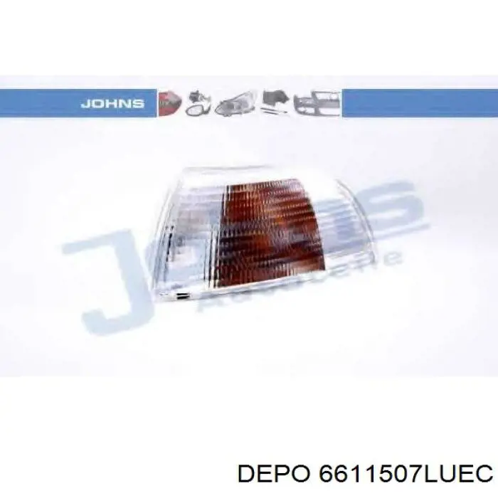 Купити 6611507LUEC Depo/Loro/Abakus Лівий ліхтар покажчика повороту
