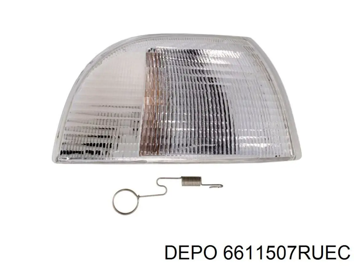Купити 6611507RUEC Depo/Loro/Abakus Правий покажчик повороту - лампа