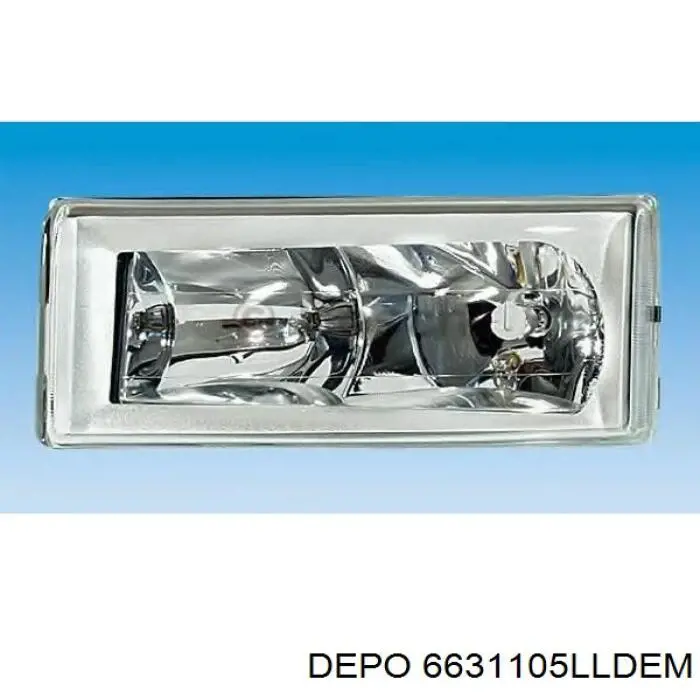 Купити 6631105LLDEM Depo/Loro/Abakus Основна фара в зборі ліва