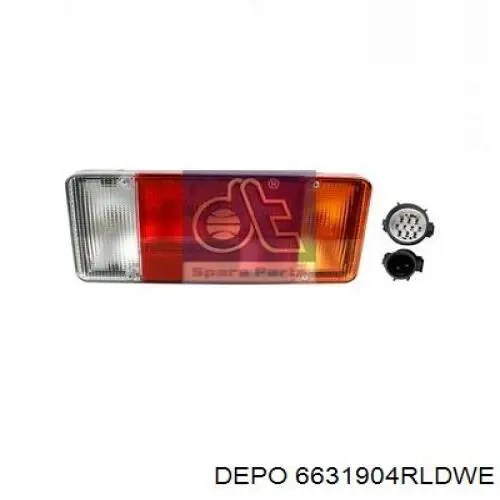 Задні ліхтарі Depo/Loro/Abakus 6631904RLDWE ціна, від 29.75 USD