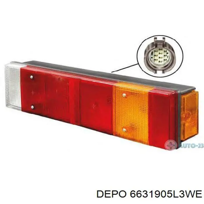 Купити 6631905L3WE Depo/Loro/Abakus Лівий стоп