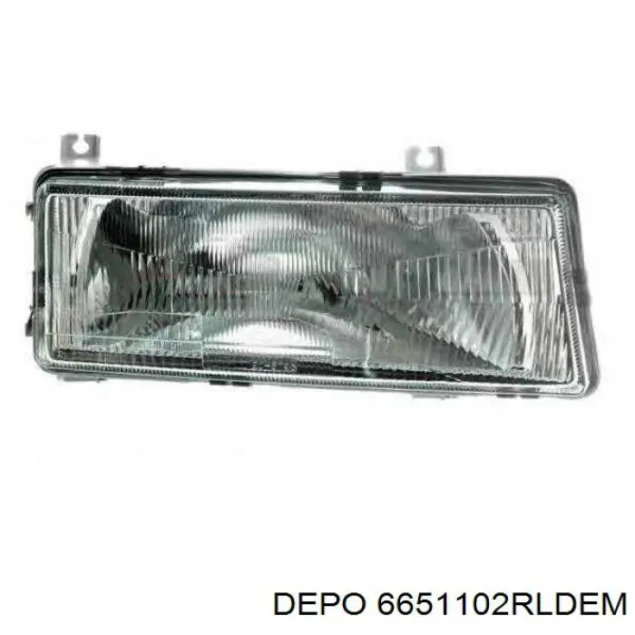 Купити 6651102RLDEM Depo/Loro/Abakus Фара правая