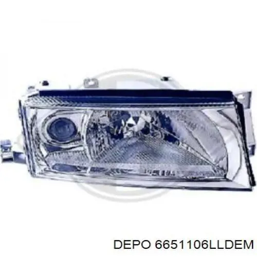 Купити 6651106LLDEM Depo/Loro/Abakus Основна фара в зборі ліва