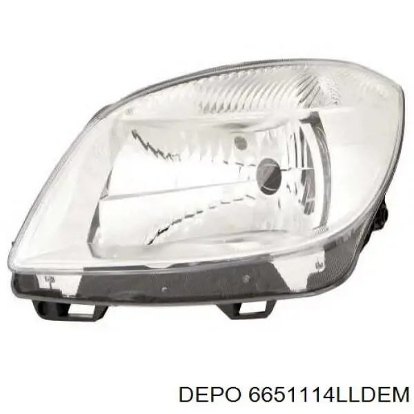 Купити 6651114LLDEM Depo/Loro/Abakus Основна фара в зборі ліва