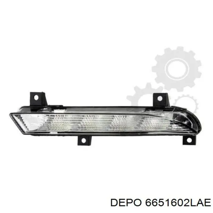 6651602LAE Depo/Loro/Abakus Фара денного світла, ліва