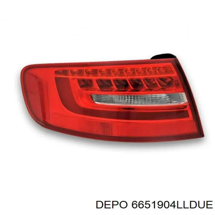6651904LLDUE Depo/Loro/Abakus Задня ліва фара