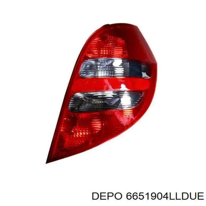 Ліхтар задній лівий Depo/Loro/Abakus 6651904LLDUE ціна, від 33.26 USD