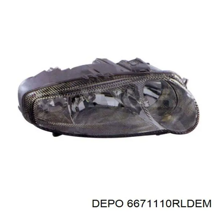 6671110RLDEM Depo/Loro/Abakus Фара правая