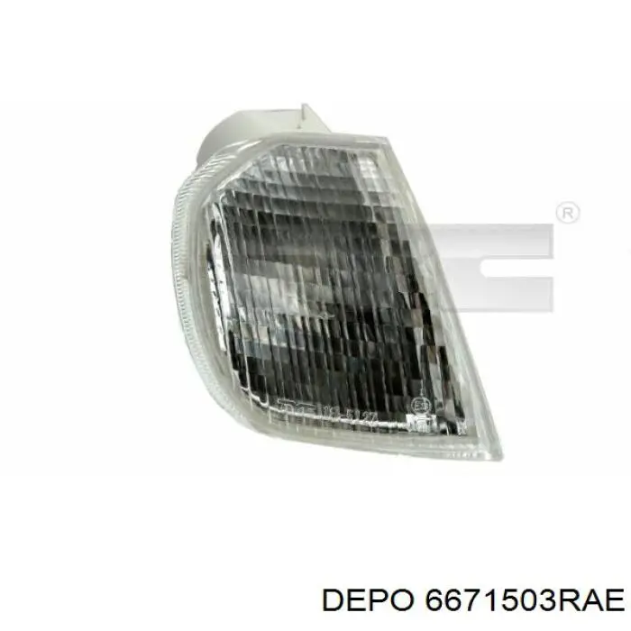 Поворотник правий Depo/Loro/Abakus 6671503RAE ціна, від 9.11 USD