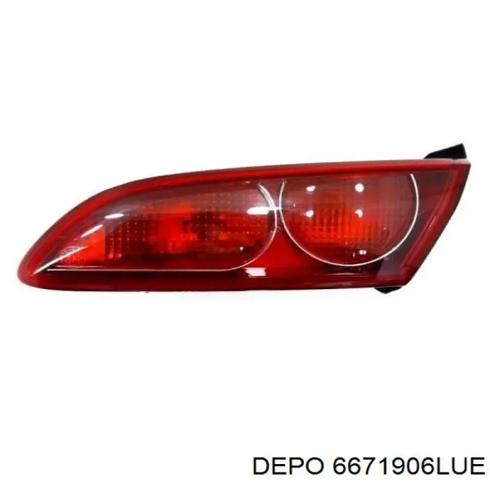 Купити 6671906LUE Depo/Loro/Abakus Ліхтар задній лівий, зовнішній