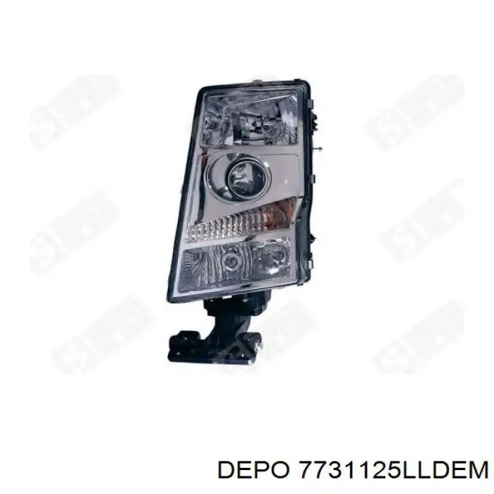 7731125LLDEM Depo/Loro/Abakus Фара ліва передня