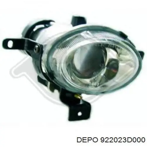 Фара протитуманна, права Depo/Loro/Abakus 922023D000 ціна, від 5.70 USD