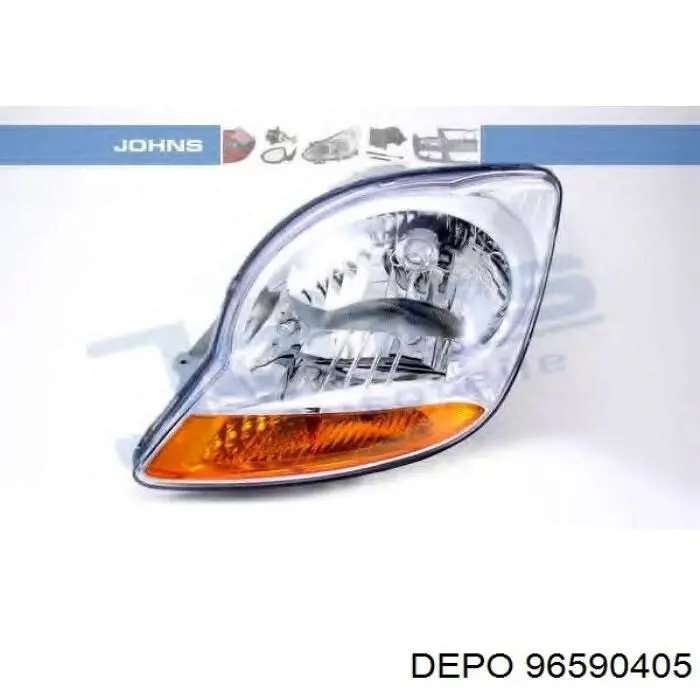 Основна фара в зборі ліва Depo/Loro/Abakus 2221118LLDEM ціна, від 91.02 USD