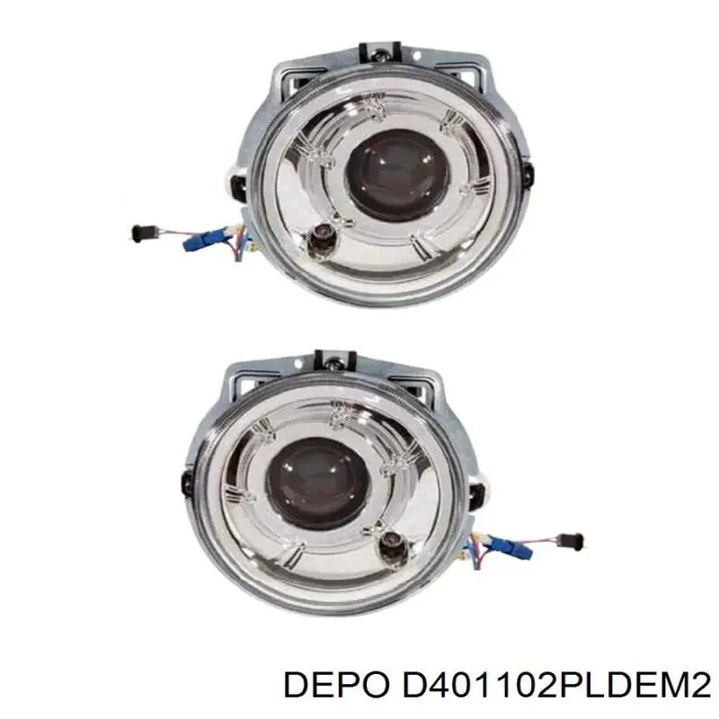 D401102PLDEM2 Depo/Loro/Abakus Фара tuning