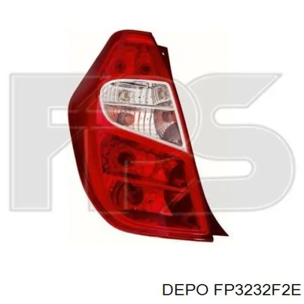 Задні ліхтарі Hyundai I10 хетчбек (PA) (2007 - 2010) ціна, від 58.36 USD