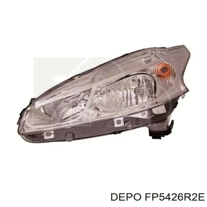 Основна фара - вставка Depo/Loro/Abakus 5501154RLDEM ціна, від 104.72 USD