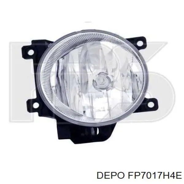 Протитуманка права Depo/Loro/Abakus FP7017H4E ціна, від 34.98 USD