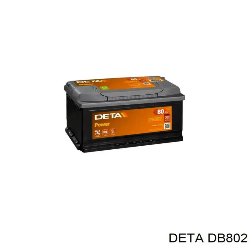 DB802 Deta акумуляторна батарея, акб