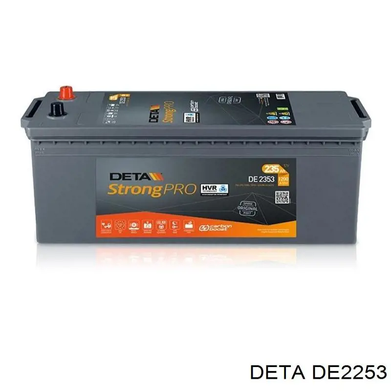DE2253 Deta акумуляторна батарея, акб