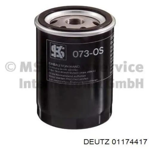 Купити 01174417 Deutz Фільтр очищення масла відцентровий