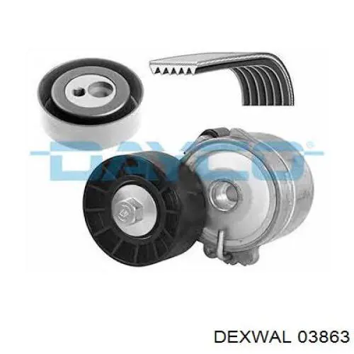 Натяжний ролик Dexwal 03863 ціна, від 8.90 USD