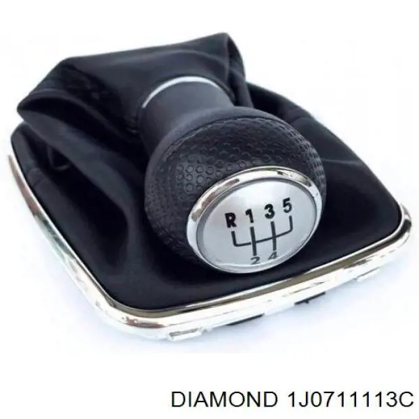 Рукоятка важеля КПП 1J0711113C Diamond/DPA