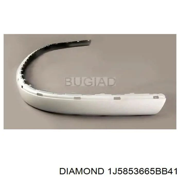 Решітка переднього бампера, ліва Diamond/DPA 1J5853665BB41 ціна, від 3.69 USD