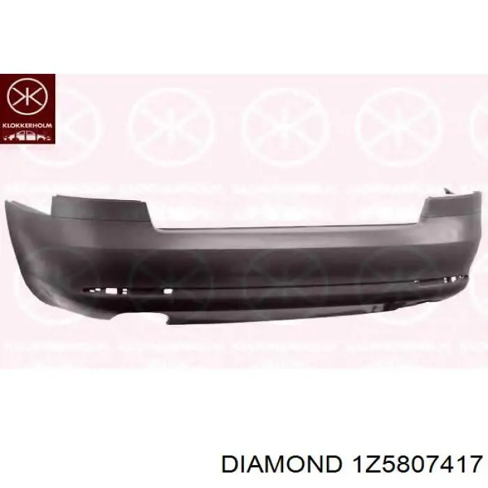 Кожух бампера заднього AND 72807018 ціна, від 53.88 USD