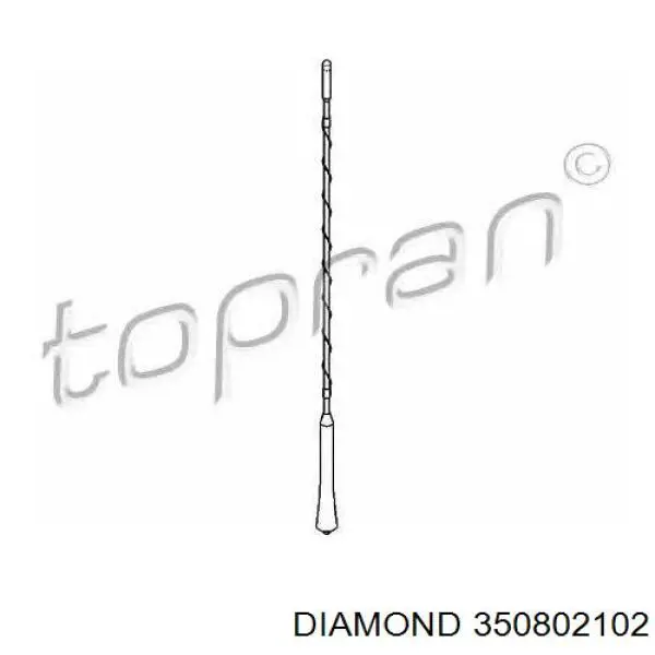 Шток антени Diamond/DPA 350802102 ціна, від 2.71 USD