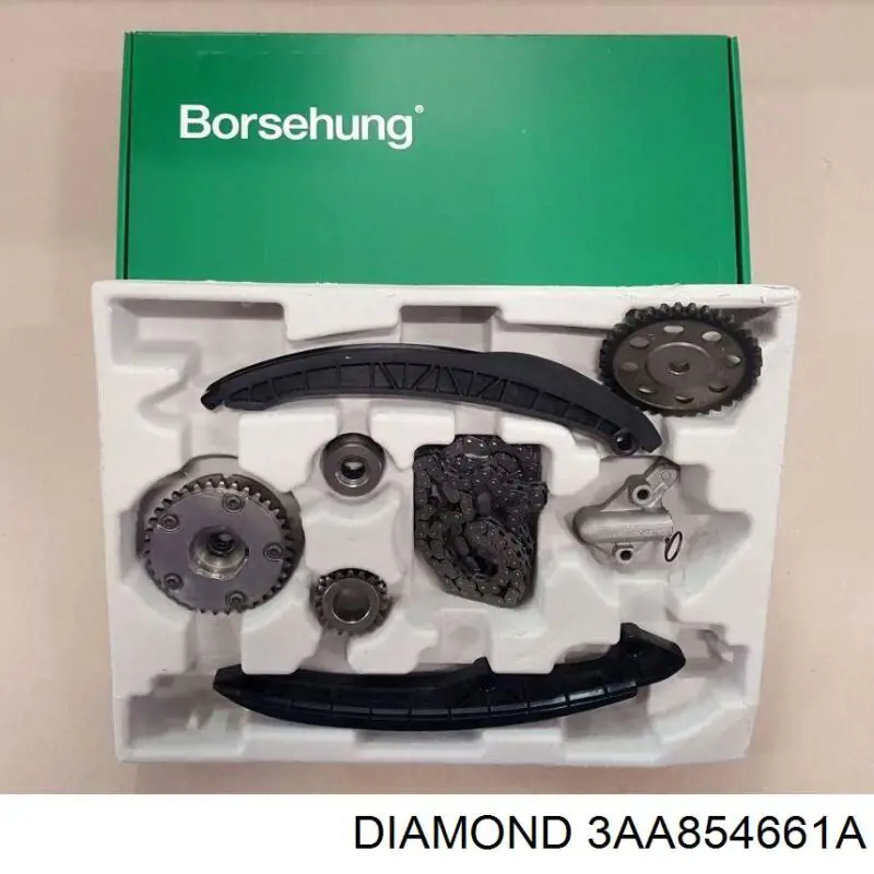 Решітка переднього бампера, ліва 3AA854661A Diamond/DPA