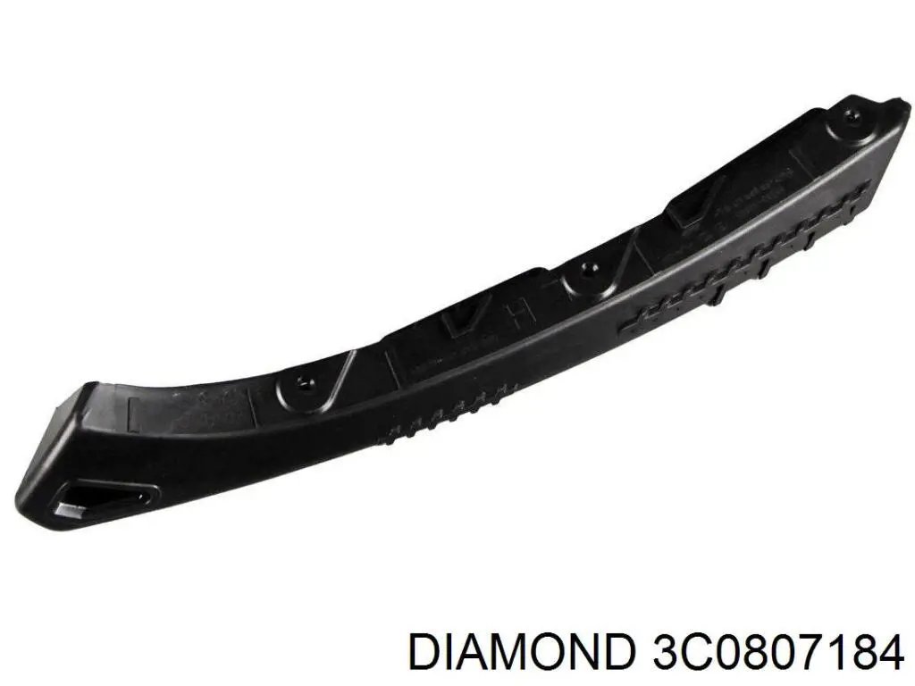 Направляюча переднього бампера, права 3C0807184 Diamond/DPA