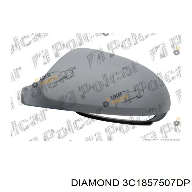 88570848102 Diamond/DPA Дзеркало заднього виду, ліве