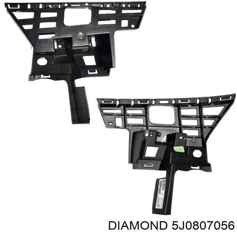 Праве кріплення переднього бампера Diamond/DPA 88071640802 ціна, від 5.10 USD