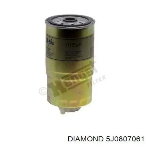 5J0807061 Diamond/DPA спойлер переднього бампера