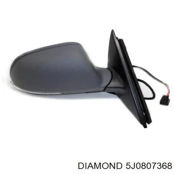 5J0807368 Diamond/DPA Заглушка протитуманки передньої правої