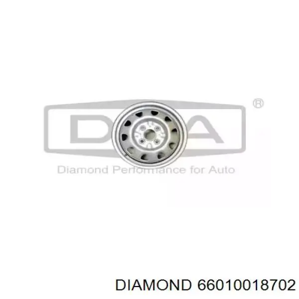66010018702 Diamond/DPA диск колісний стальний (штампований)