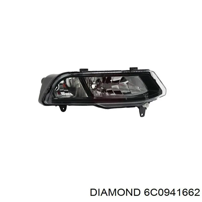 Туманка права VAG 6C0941662 ціна, від 16.81 USD