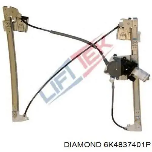 6K4837401P Diamond/DPA Підйомник механічний вітрового скла