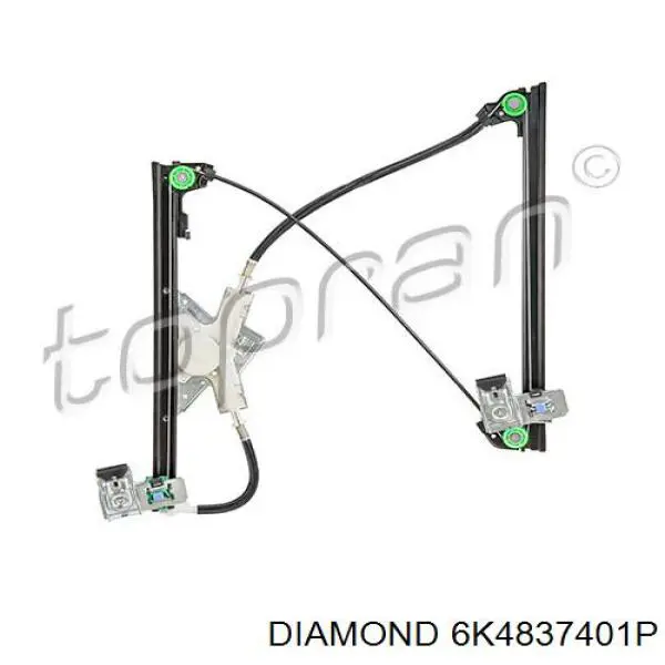 6K4837401P Diamond/DPA механізм склопідіймача двері передньої, лівої