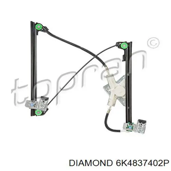 6K4837402P Diamond/DPA механізм склопідіймача двері передньої, правої