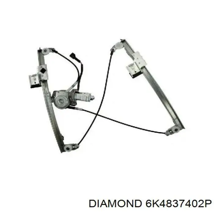 Механізм склопідіймача дверей передніх, правих Diamond/DPA 6K4837402P ціна, від 34.81 USD