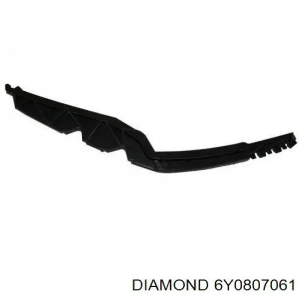 Спліттер переднього бампера Diamond/DPA 6Y0807061 ціна, від 1.91 USD