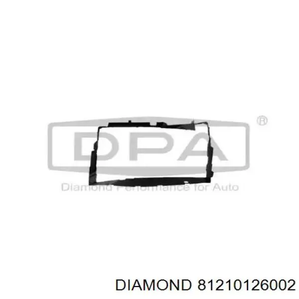 Купити 81210126002 Diamond/DPA Повітропровід радіатора