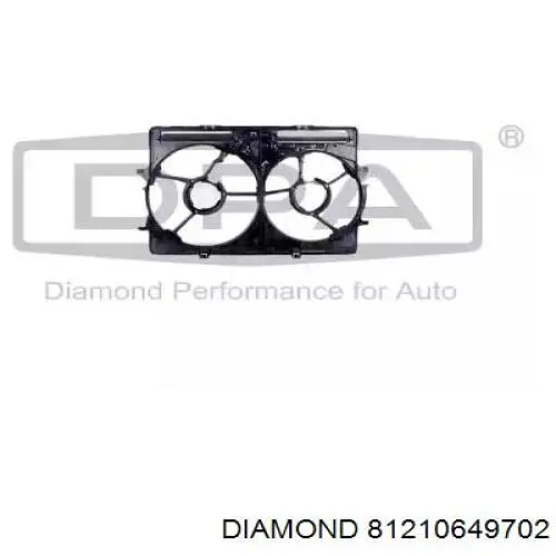 81210649702 Diamond/DPA Облицювання рамки радіатора