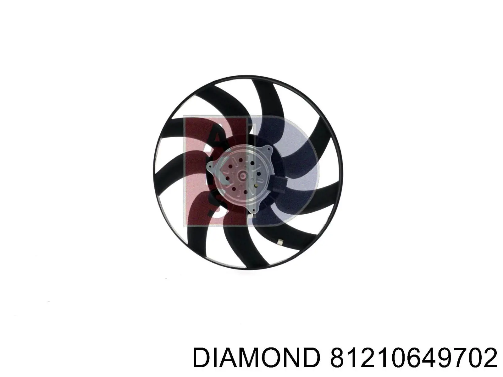 Дифузор (кожух) радіатора охолодження Diamond/DPA 81210649702 ціна, від 32.26 USD